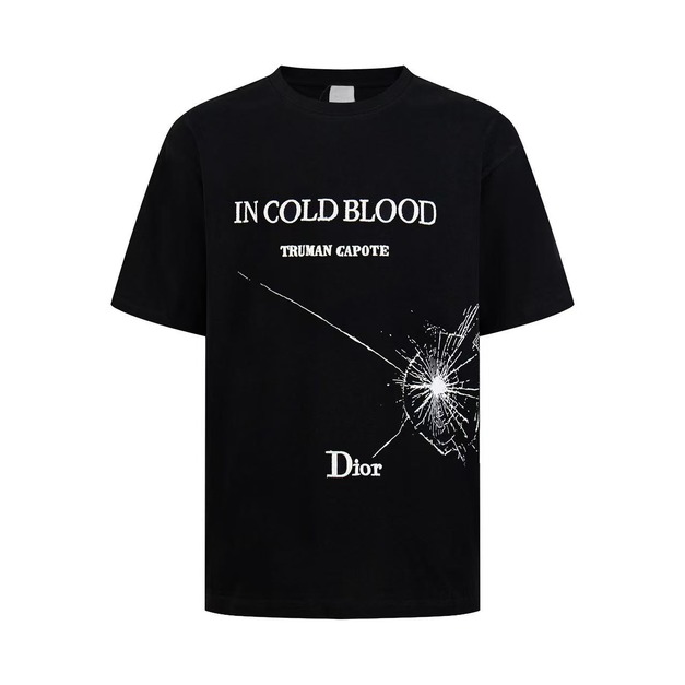 DIOR "IN COLD BLOOD" 印花短袖
