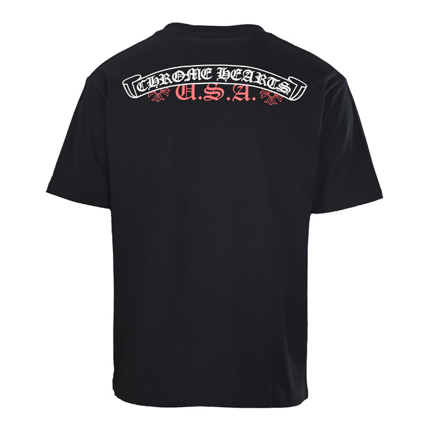 CHROME HEARTS 紅標卷軸短袖