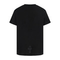 CHROME HEARTS 拼皮十字架短袖 (黑)_1