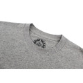 CHROME HEARTS 拼皮十字架短袖 (灰)_4