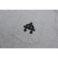 CHROME HEARTS 拼皮十字架短袖 (灰)_2