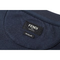 FENDI 彩線字母刺繡短袖（藍色）_3