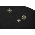 LOUIS VUITTON Monogram 素描刺繡短袖（黑色）_3