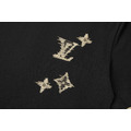 LOUIS VUITTON Monogram 素描刺繡短袖（黑色）_2