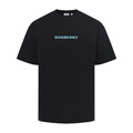BURBERRY 藍騎士印花短袖（黑色）_1
