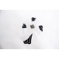 CHROME HEARTS 十字拼布刺繡短袖（白色）_3
