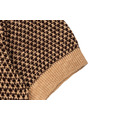 LOUIS VUITTON 皮牌徽章網眼針織Polo衫_5