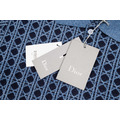 DIOR 藤格紋提花羊毛混紡針織Polo衫_7