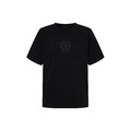 CHROME HEARTS 燙鑽馬蹄印花短袖 (黑)