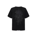 CHROME HEARTS 暗影十字花印花短袖 (黑)