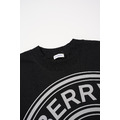 BURBERRY 經典圓形LOGO印花短袖 (黑)_5