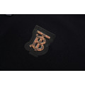 BURBERRY 經典字母貼布POLO衫 (黑)_2