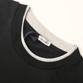 MONCLER 假兩件刺繡小標短袖 (黑)_3