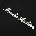 MONCLER 假兩件刺繡小標短袖 (黑)_2