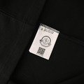 MONCLER 假兩件刺繡小標短袖 (黑)_4
