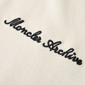 MONCLER 假兩件刺繡小標短袖 (白)_2