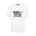 LOUIS VUITTON 拖曳LOGO短袖