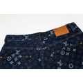 LOUIS VUITTON 老花牛仔短褲_5