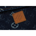 LOUIS VUITTON Monogram牛仔短袖襯衫_5