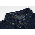 LOUIS VUITTON Monogram牛仔短袖襯衫_2