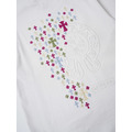 CHROME HEARTS 滿天星刺繡磨破短袖 (白)_2