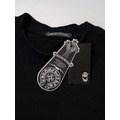 CHROME HEARTS 滿天星刺繡磨破短袖 (黑)_6