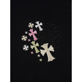 CHROME HEARTS 滿天星刺繡磨破短袖 (黑)_5