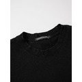 CHROME HEARTS 十字架貼布刺繡短袖 (黑)_5
