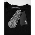 CHROME HEARTS 十字架貼布刺繡短袖 (黑)_7