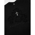 CHROME HEARTS 十字架貼布刺繡短袖 (黑)_2