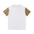 BURBERRY 袖子經典格紋 (白)_1