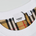 BURBERRY 袖子經典格紋 (白)_2