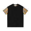 BURBERRY 袖子經典格紋 (黑)