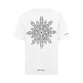 CHROME HEARTS 後背雪花十字短袖 (白)