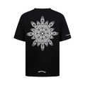 CHROME HEARTS 後背雪花十字短袖 (黑)