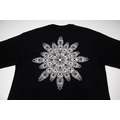 CHROME HEARTS 後背雪花十字短袖 (黑)_2