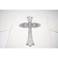 CHROME HEARTS 梵文大十字架短袖 (白)_2