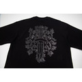 CHROME HEARTS 繡皮寶劍圖騰短袖 (黑)_2