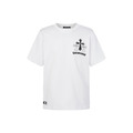 CHROME HEARTS 十字架貼布刺繡短袖_1