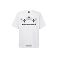 CHROME HEARTS 十字架貼布刺繡短袖