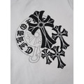CHROME HEARTS 馬蹄鐵十字架刺繡短袖 (白)_2