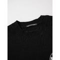 CHROME HEARTS 馬蹄鐵十字架刺繡短袖 (黑)_4