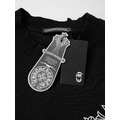 CHROME HEARTS 磨破十字架貼布刺繡短袖 (黑)_8