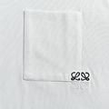 LOEWE 口袋刺繡標誌短袖 (白)_2