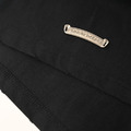 CHROME HEARTS 流蘇大貼佈十字架圓領短袖 (黑)_5
