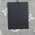 LOUIS VUITTON 全幅老花燒花短袖 (灰)_4