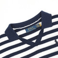 RALPH LAUREN 條紋海鷗領針織Polo短袖_3