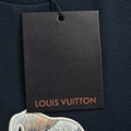 LOUIS VUITTON 融化Monogram刺繡短袖 (藏青)_4