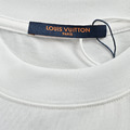 LOUIS VUITTON 漸層老花刺繡短袖 (白)_3