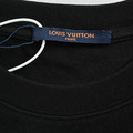 LOUIS VUITTON 前後字母logo編織刺繡短袖 (黑)_3